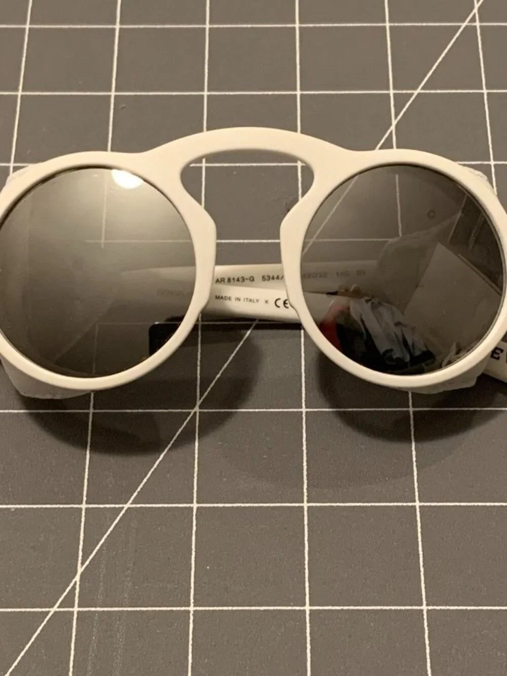 Giorgio Armani NEVE Safety Skiing Keyhole Polarized Sunglasses - OS